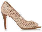 Thumbnail for your product : Dune LADIES CLAUDETTE - Woven Peep Toe Court Shoe