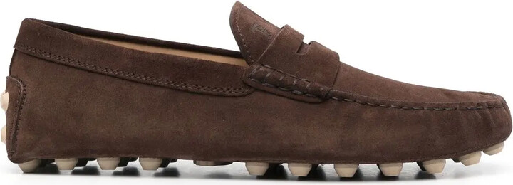 Tod's Gommino calf-suede loafers