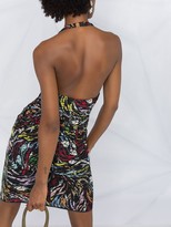 Thumbnail for your product : Missoni Abstract-Print Halterneck Dress