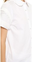 Thumbnail for your product : Clu Ruffled Short Sleeve Top