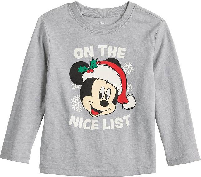Disney/Jumping Beans Disney's Mickey Mouse Baby & Toddler Boy Long Sleeve Graphic Tee by Jumping Beans®