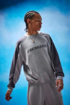 iets frans... iets frans. Grey Panel Sweatshirt - Grey 2XS at Urban  Outfitters - ShopStyle Jumpers & Hoodies