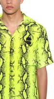 Thumbnail for your product : Off-White Snake Holiday Print Tech Bowling Shirt