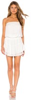 Thumbnail for your product : Krisa Smocked Strapless Mini Dress