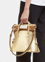 Thumbnail for your product : Maison Margiela Small 5AC Tote Bag in Gold