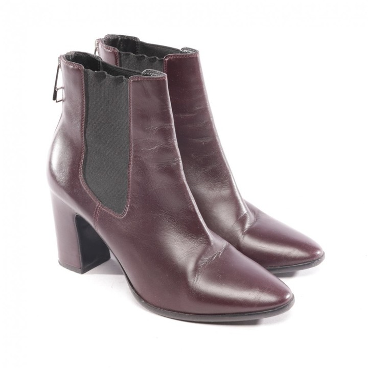 balenciaga purple boots