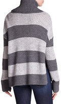 Thumbnail for your product : Alice + Olivia Rya Striped Turtleneck Sweater