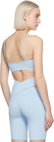 Thumbnail for your product : Live The Process Blue Corset Sports Bra