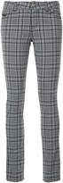 Thumbnail for your product : Loveless plaid print skinny trousers