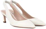 Thumbnail for your product : Stuart Weitzman Hayday leather slingback pumps