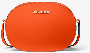 Michael Kors Jet Set Travel Medium Logo Dome Crossbody Bag - ShopStyle