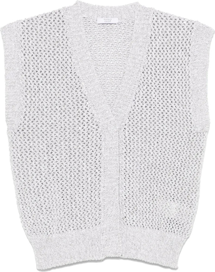 Peserico Sequin-Embellished Cardigan