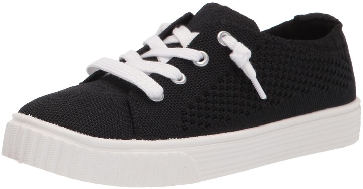 madden girl black slip on