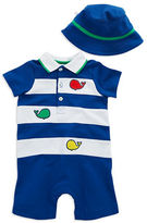Thumbnail for your product : Little Me Baby Boys Two-Piece Romper and Hat Set