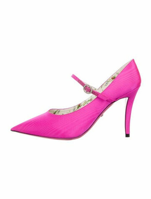gucci pink high heels