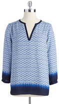 Thumbnail for your product : NYDJ Patterned Blouse
