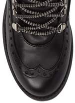 Thumbnail for your product : Charles David Rugby Genuine Rabbit Fur Lace-Up Boot