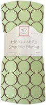 Thumbnail for your product : Swaddle Designs Marquisette Swaddling Blanket with Mod Circles - Pure Green