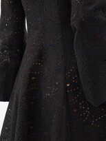 Thumbnail for your product : Three Graces London Connie Broderie-anglaise Shirt Dress - Black