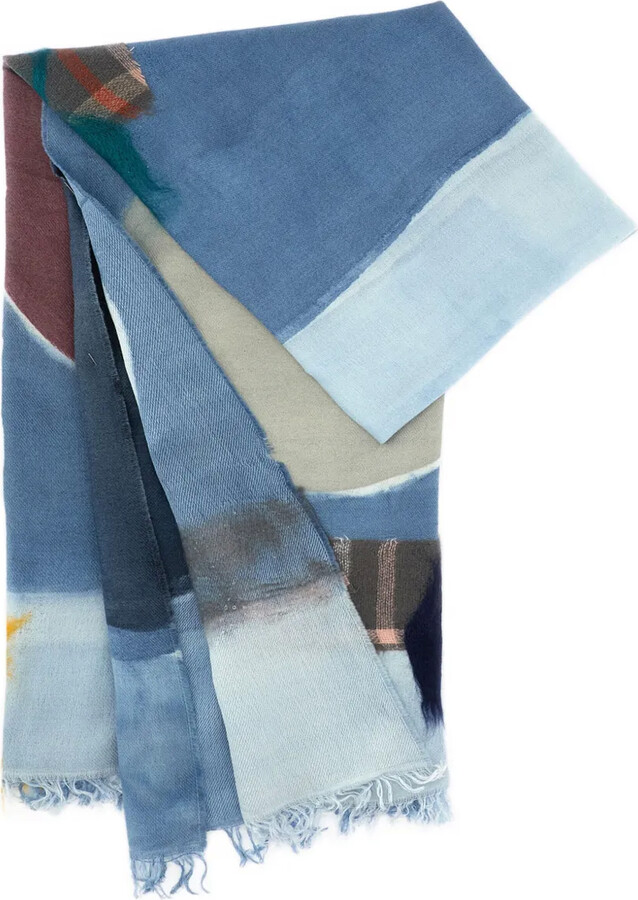 Exquisite J Fringed Scarf