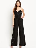Thumbnail for your product : Definitions Petite Embellished Wide Leg Jumpsuit