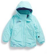 Thumbnail for your product : Spyder 'Bitsy Mynx' Hooded Jacket (Toddler Girls)