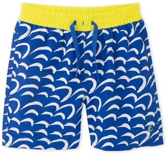 Petit Bateau Boys printed swim shorts
