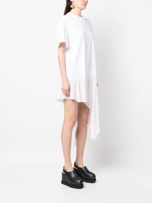 Stella McCartney Asymmetric Short-Sleeved Dress