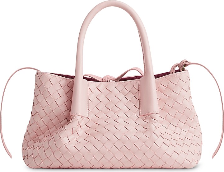 Bottega Veneta Small Pinacoteca Intrecciato Leather Tote