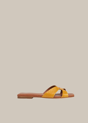 yellow flat shoes uk