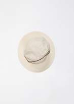 Thumbnail for your product : Yohji Yamamoto Fedora Hat Ivory