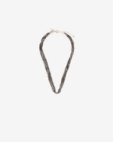 Thumbnail for your product : Express Multi Row Cut Chain Necklace
