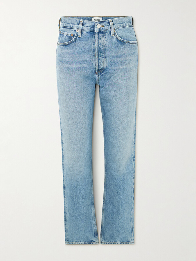 AGOLDE - '90s Pinch High-rise Straight-leg Jeans - Blue