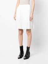 Thumbnail for your product : we11done Pleated Mini Skirt