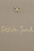 Thumbnail for your product : Anya Hindmarch Fashion Fund textured-leather pouch