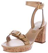 Thumbnail for your product : Stella McCartney Buckle-Accented Platform Sandals