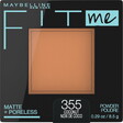 Maybelline Fit Me Matte Poreless Pressed Face Powder Makeup, Coconut, 0.29 oz