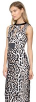 Thumbnail for your product : Just Cavalli Cutout Leopard Gown