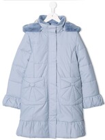 Thumbnail for your product : Familiar Faux-Fur Hooded Parka Coat