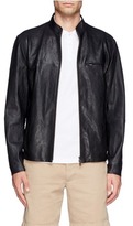 Thumbnail for your product : Nobrand Christo leather bomber jacket