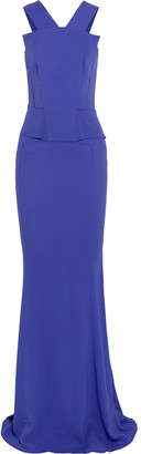 Roland Mouret Rana stretch-crepe gown