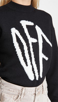 Thumbnail for your product : Off-White Off White Graffiti Crew Neck Sweater