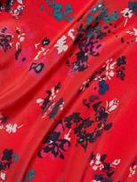 Thumbnail for your product : Tanya Taylor Clio Floral Clusters Silk Top