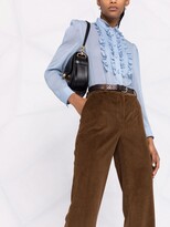 Thumbnail for your product : P.A.R.O.S.H. Straight-Leg Corduroy Trousers