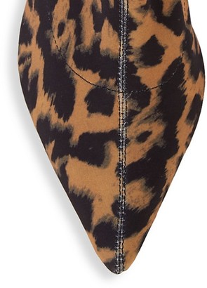 cheetah sock booties