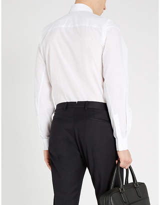 Givenchy Illustrated slim-fit cotton shirt