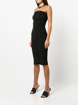 Thumbnail for your product : Alexander Wang Strapless Logo-Tape Dress