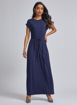 Thumbnail for your product : Dorothy Perkins Women's Petite Navy Jersey Maxi Dress - 6