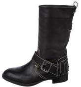 Thumbnail for your product : Tod's Leather Moto Boots