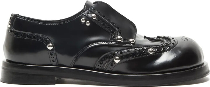 Acne Studios Studs-Embelishment Leather Derby Shoes